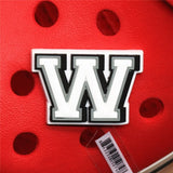 PVC Shoe Buckle Accessories DIY Combination English Alphabet Shoes Decoration Jibz for Croc Charms Bracelets Kids