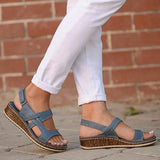Women Sandals Classic Summer Soft Bottom Wedges Shoes For Woman Heels Sandals Beach Chaussures Femme Women Casual