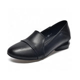 2024, Simple Temperament Low Heel Round Head Flat Shoes Women's Work Shoes Soft Skin Shallow Mouth Small Single Shoes Women's Four Seasons