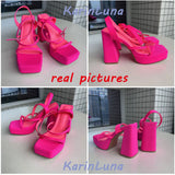 Platform High Heels Women Sandals 2023 Brand New Spring Summer Fashion Office Lady Women Shoes Sandals Walking