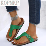 Sexy Green Pointed Toe Flat Heel Pointed Toe Sandals Summer Fashion Slip on Cross Lace Up Slides Mules Party Women Slipper
