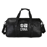 Version Of Large Capacity Luggage Bag Independent Shoes Portable Travel Bag Couples Pure Color Travel Bag Direct