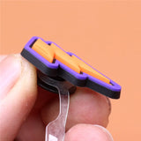PVC Croc Shoe Charms NEW Sunglasses Sunrise Sun Lightning Shoes Decorations Accessories for Jibz Kids Party Gifts