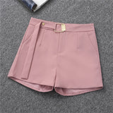 Breakj Spring And Summer Shorts Female Autumn Summer 2024 New High Waist Khaki Boot Pants Are Versatile With A Thin Korean Version Of Wide Leg