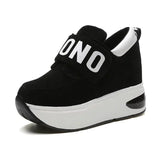 New Deep Mouth Single Shoes Women's Shoes Increase The Magic Sticky Fashion Shoes Flat Shoes