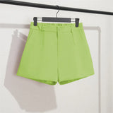 Breakj Spring And Summer Shorts Female Autumn Summer 2024 New High Waist Khaki Boot Pants Are Versatile With A Thin Korean Version Of Wide Leg
