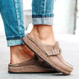 Women Summer Slippers Spring Sandals Fashion Solid Buckle Women Flats Shoes Casual Beach Ladies Plus Size Summer