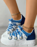 2021 New Casual Graffiti Ladies Lace Up Female Sneakers Casual Summer Spring for Men Women Shoes Brand Mixed