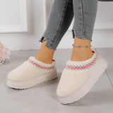 Breakj Bottom Wears Winter National Wind Emi-Ya Lace Fur Snow Boots Cold To Keep Warm Northeast Snow Cotton