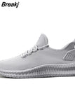 Summer Breathable Sports Shoes Luxury Men's Casual Walking Shoes Lightweight Fashion Lace-Up Comfortable Running