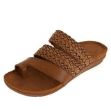 Women Sandals Retro Low Heels Sandalias Mujer Summer Shoes For Women 2022 Slippers Women Summer Flip Flops Flat Heel Shoes