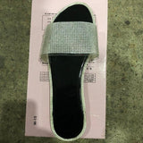 Cool Drag Women Summer New Large-Size Flat-Bottomed Dew-And-Word Drag Water Drill Women's