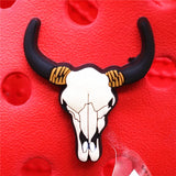 PVC Croc Shoe Charms NEW Cartoon Deer Alpaca Panda Tiger Shoes Decorations Accessories for Jibz Kids Party Gifts