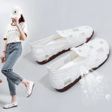 Breakj White Shoes Female 2025 New Summer Student Korean Version Versatile Casual Ins Trendy Platform Fashion Shoes