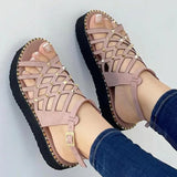 Sandals 2022 New Shoes Pointed Toe Buckle Strap Women's Sandals Thick Bottom Hollow Out Sexy Shoes For Women