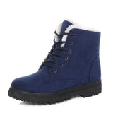 Boots 2018 New Women Winter Boots Warm Snow Boots Fashion Ankle Boots For Women Shoes Winter Casual Heels Botas
