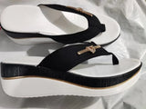 Breakj Large-Size Slope And Thick Base Cool Drag Women Summer New Clip Toe Le-Flops Outdoor Leisure Fashion