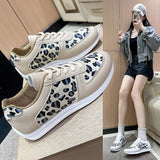 Women's Shoes Large-Size Leisure Single Shoes 2025 Autumn New Flat Bottom Strap Sports Casual Shoes