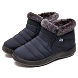 BEYARNEWomen's ankle boots fur boots warm snow boots winter shoes for women waterproof padded boots winter boots women