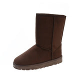 Breakj Boots Women's 2025 New Autumn And Winter With Tuffen And Thick Women's Shoes To Keep Warm Snowy Cotton Shoes Casual