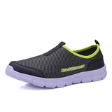 Mesh Casual Men Shoes Summer Sneakers Men Footwear Running Shoes Men's Lightweight Slip-on Sandals Zapatos De