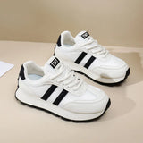 Breakj 2024 New Ins Wind Korean Version Student Fashion Shoes Platform Recreational Sports Shoes