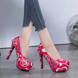 Women's Shoes 2023 High Quality Pumps Autumn Fashion One Pedal Women's High Heels Pointed Toe Shallow Ladies Dress Thin
