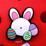 Rice Ball Bunny Shoe Charms Accessories Bow Tai Chi Get Promoted Shoe Buckle Decorations fit Kids X-mas Party Gift