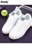 Fashion Air Wedge Platform Sneakers Women Korean Lace-up Casual Sports Shoes for Women's Size 34-44 Non Slip Travel
