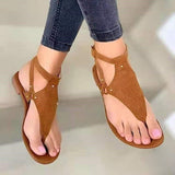 Hot Sale Shoes for Women Basic Women's Sandals Summer Beach Flip-flop Sandals Casual Flats Shoes Fashion Gladiator