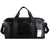 Version Of Large Capacity Luggage Bag Independent Shoes Portable Travel Bag Couples Pure Color Travel Bag Direct