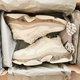 Women's Platform Sneakers White Vulcanized Shoes Casual Fashion Basket Female All-match 2022 Thick Bottom Autumn Winter