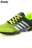 Men Outdoor Sneakers Summer Breathable Shoes for Men Lightweight Sneakers Comfortable Sports Walking Training Running