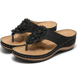 Women Sandals Bohemia Style Summer Shoes Women Heels Sandals Flowers Wedges Shoes Sandalias Mujer Beach Women Flip