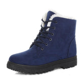 Boot Winter Ankle Boot For Women Winter Shoes With Fur Female Snow Boots Botas Mujer Warm Plush Shoes Woman Plus Size