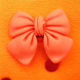Shipping 1pcs Dance Series Shoe Charms Accessories Cute Bow Dress Resin Shoes Buttons Colorful Sandals Charm