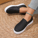 Breakj Autumn New Large-Size Women's Shoes Single Shoes Flat Shoes One Foot Casual Women's