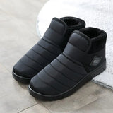 Keep Warm Winter Boots Fashion Snow Boots For Couple Winter Flats Cotton Shoes Women Lightweight Ankle Boots Botas
