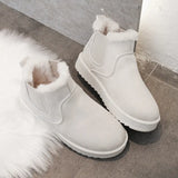 New Snow Women Boots Thickening Plus Velvet Winter Fashion Warm Short Boots Cotton Shoes Women'S Snow Boots Winter