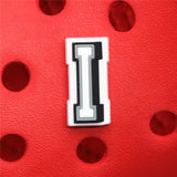 PVC Shoe Buckle Accessories DIY Combination English Alphabet Shoes Decoration Jibz for Croc Charms Bracelets Kids
