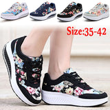Women Shoes 2018 Fashion Sneakers Women Basket Femme Comfortable Wedges Sneakers chaussure femme Women Vulcanize