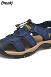Men Sandals Summer Shoes 2023 New Plus Size Mens Sandals Fashion Casual Outdoor Beach Slippers Breathable Wading