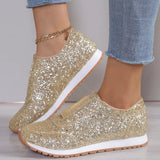 Breakj 2025 Winter New Sleel Cloth Shoes Sports Casual Women's Shoes Light Mouth Flat-Bottomed Round Head Women's