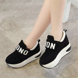 New Deep Mouth Single Shoes Women's Shoes Increase The Magic Sticky Fashion Shoes Flat Shoes
