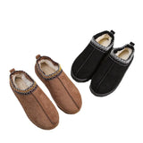 Breakj National Wind Fashion Snow Boots Women's Shoes Half-Dragging Cotton Shoes Autumn And Winter Indoors And
