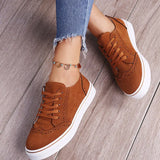 Breakj Spring And Summer Women's Shoes Thick Sole Leisure Single Shoes Large Size With Travel Shoes Fashion Student