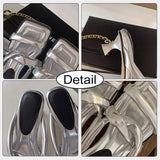 Size 33-40 Women Sandals Real Leather High Heels Slippers Summer Shoes For Women Soft 2023 Fashion Party Heeled