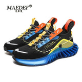 New Men's Outdoor Hollow Bottom Casual Men's All-match Travel High-quality Lace-up Sports Breathable