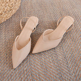 Breakj Head Rear Mix With Heel Sandals Women's Summer New Bag Head Fashion Shoes Coarse Heel Cool Slippers