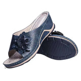Breakj Slippers Women's Shoes 2025 New Spring And Autumn Hollow Slope And Leisure Fashion Cool Drag Wish Flower